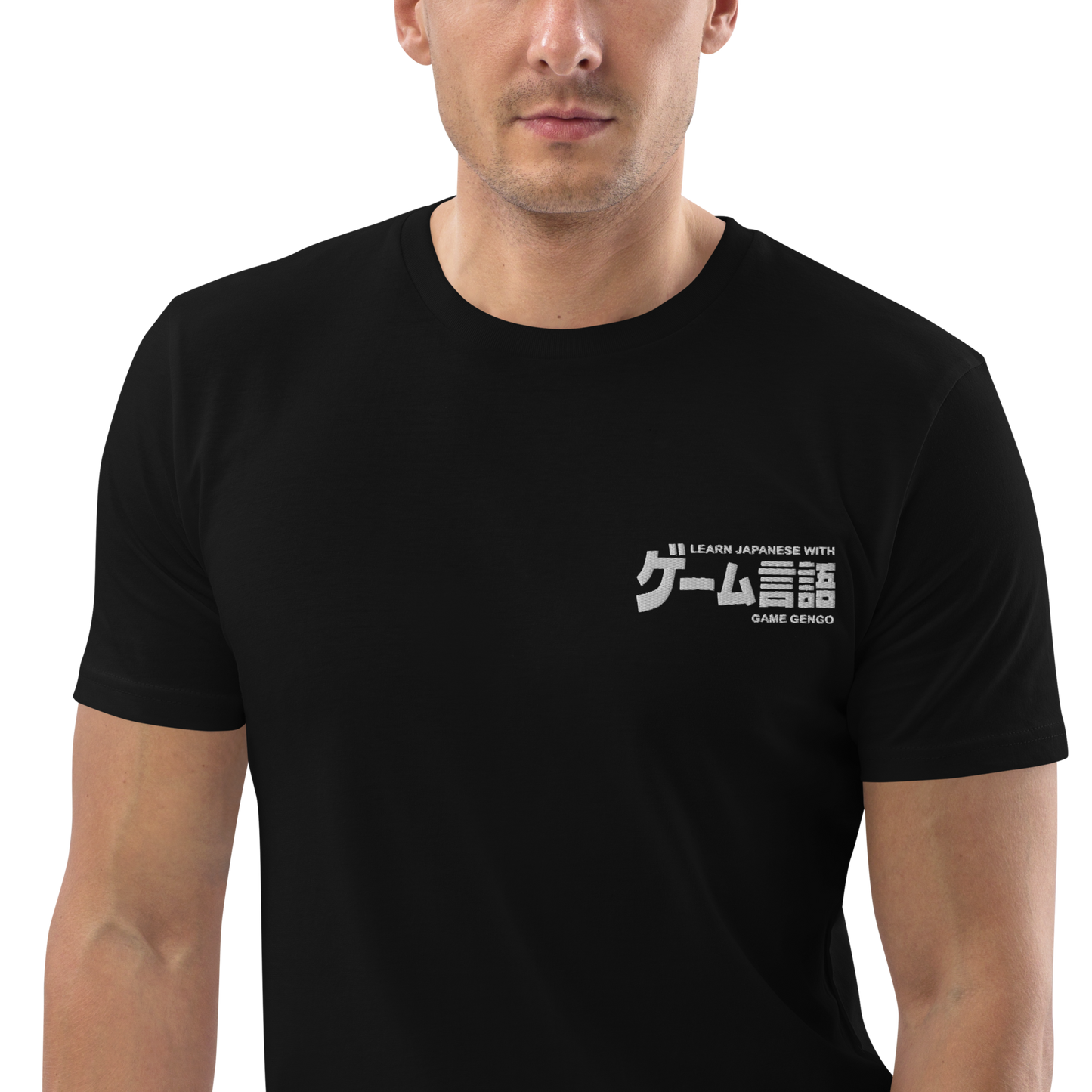 Official Embroidered Game Gengo T-Shirt